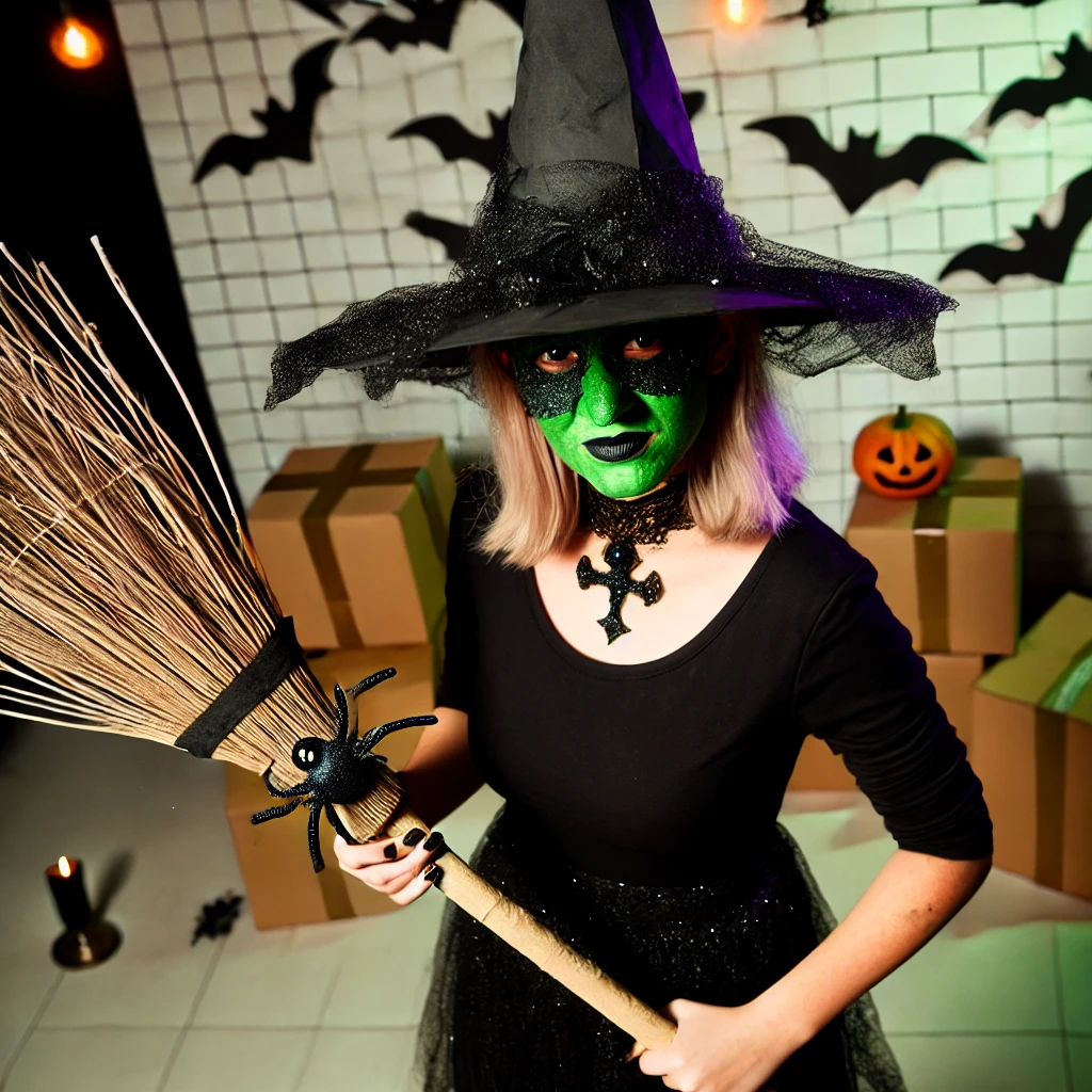 Czarownica DIY Halloween